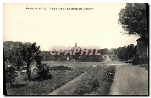 Cartes postales Renac Vue Prise du Chateau du Brossay