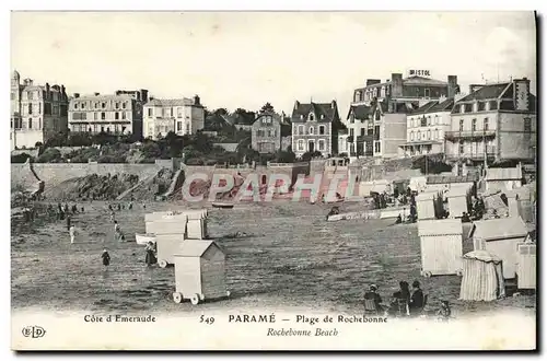 Cartes postales Parame plage de Rochebonne