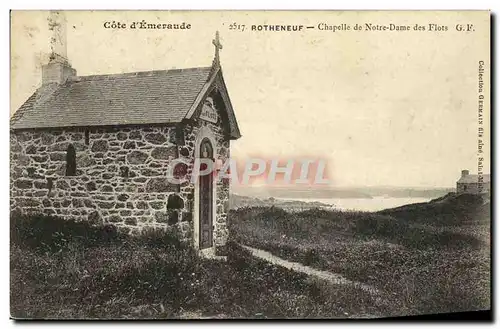 Cartes postales Rotheneuf Chapelle de Notre Dame Des Flots