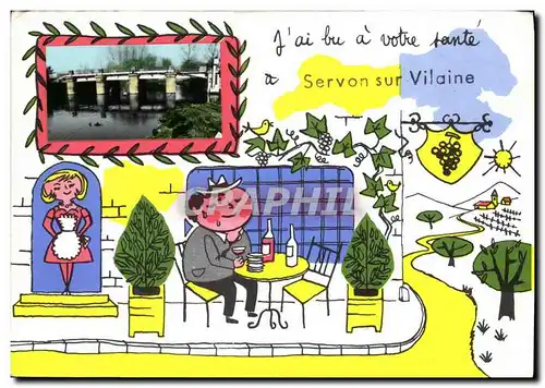 Cartes postales moderne Servon Sur Vilaine