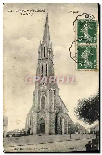 Cartes postales Saint Aubin D Aubigne Vue Generale