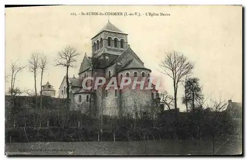 Ansichtskarte AK St Aubin Du Cormier L Eglise Neuve