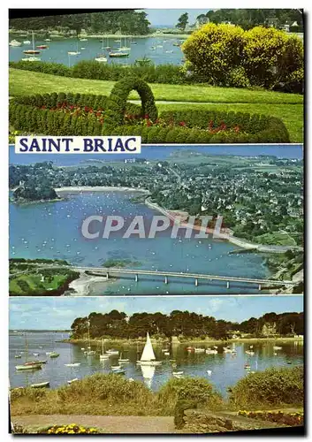 Cartes postales moderne Saint Briac La Port du Bechet Le Pont du Fremur et vue generale La pointe de Nessey