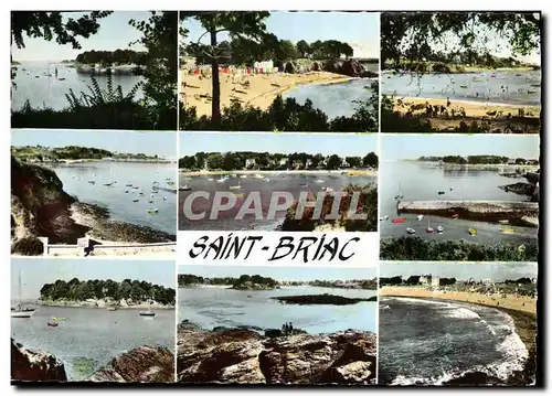 Cartes postales moderne Saint Briac Echappee vers le port Plage de la Salinette Embouchure du Fremur Le balcon d Emeraud