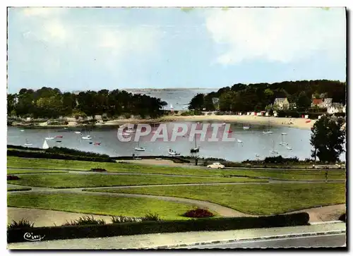 Cartes postales moderne Saint Briac Sur Mer Jardin Public et Port du Bechet