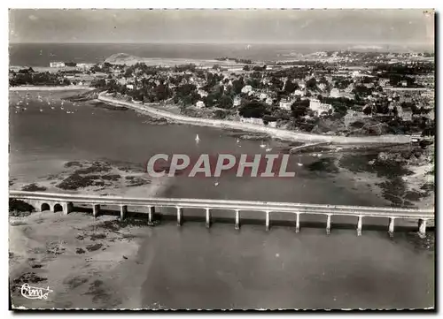 Cartes postales moderne Saint Briac Vue aerienne Le pont du Fremur et vue d ensemble des villas