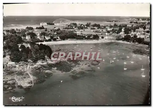 Cartes postales moderne Saint Briac Vue aerienne Plage de la SAlinette Le chateau du Nessay et la garde Guerin