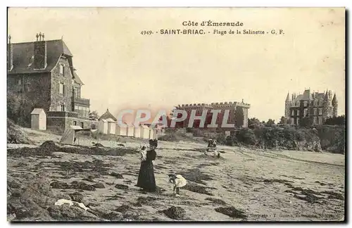 Cartes postales Saint Briac Plage de la Salinette