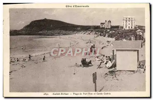 Cartes postales Saint Briac Plage de Port Hue et Garde Guerin