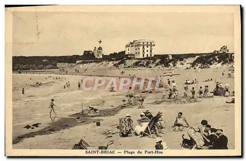 Cartes postales Saint Briac Plage du Port Hue