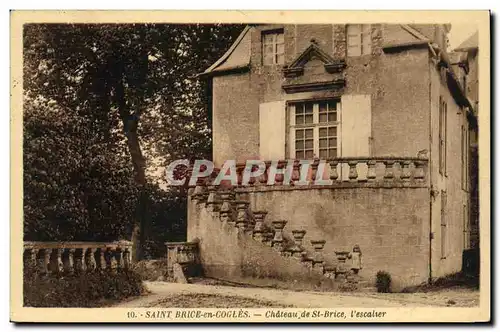Ansichtskarte AK Saint Brice en Cogles Chateau de St Brice l escalir