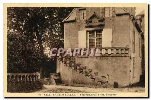 Cartes postales Saint Brice en Cogles Chateau de St Brice l escalir