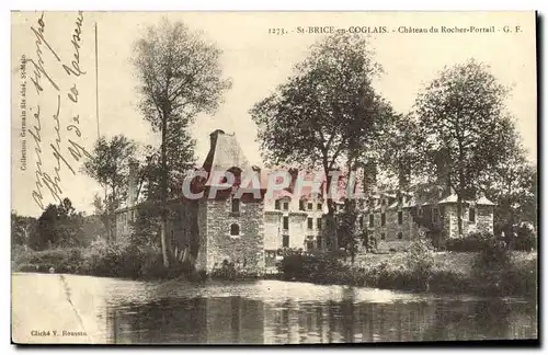 Cartes postales St Brice en Coglais Chateau de Rocher Portail G F