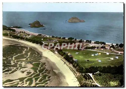 Cartes postales moderne Saint Coulomb Camping de la Guimorais Plage de Chevrets