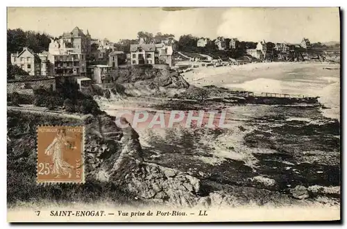 Cartes postales Saint Enogat Vue prise de Port Riou