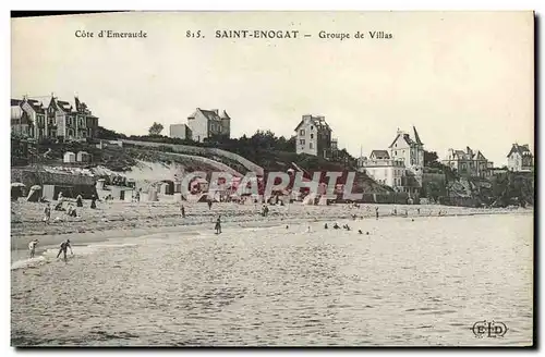 Cartes postales Saint Enogat Groupe de Villas