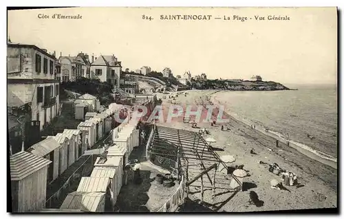 Ansichtskarte AK Saint Enogat La Plage Vue Generale