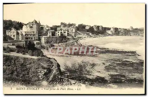 Cartes postales Saint Enogat Vue prise de Port Riou