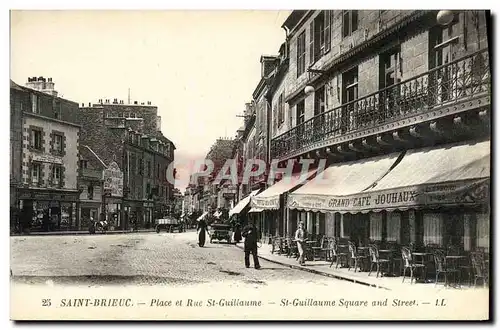 Cartes postales Saint Briac Place et Rue St Guillaume