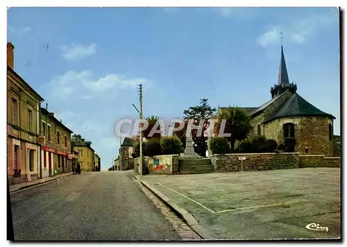 Moderne Karte St Germain sur Ille L Eglise