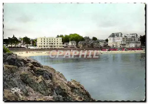 Cartes postales moderne Saint Lunaire La Plage et les Hotels