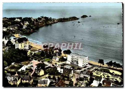 Cartes postales moderne Saint Lunaire Le Golf miniature la Plage et la pointe du decolle vue aerienne