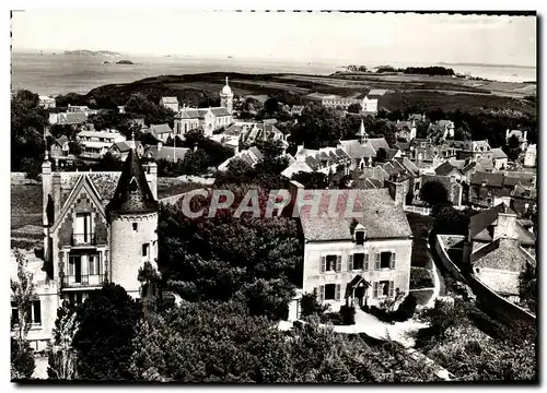 Moderne Karte Saint Lunaire Vue generale