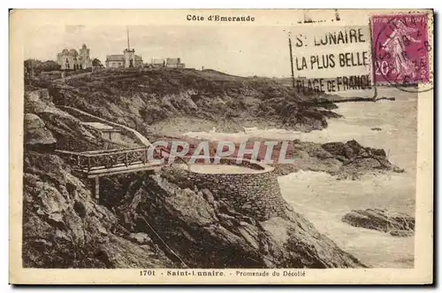 Cartes postales Saint Lunaire Promenade du Decolle