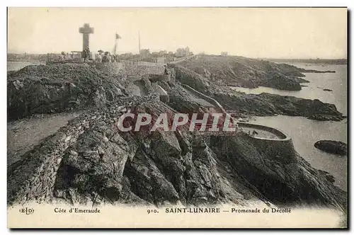 Cartes postales Saint Lunaire Promenade du Decolle