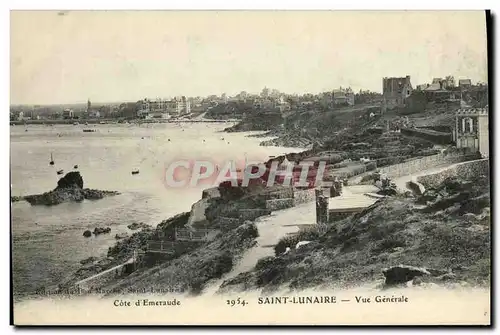 Cartes postales Saint Lunaire Vue Generale