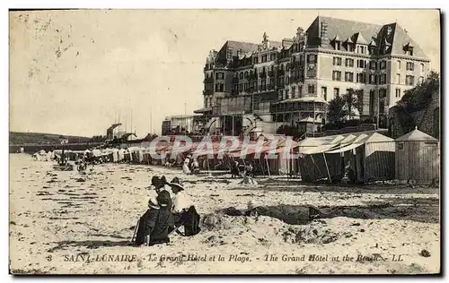 Cartes postales Saint Lunaire Le Grand Hotel et la Plage