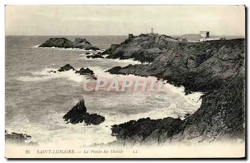 Cartes postales Saint Lunaire La Pointe du Decolle