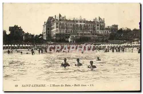 Cartes postales Saint Lunaire L Heure du Bain