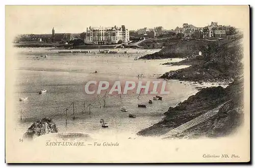 Cartes postales Saint Lunaire Vue Generale