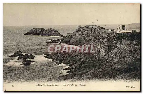 Ansichtskarte AK Saint Lunaire La Pointe du Decolle