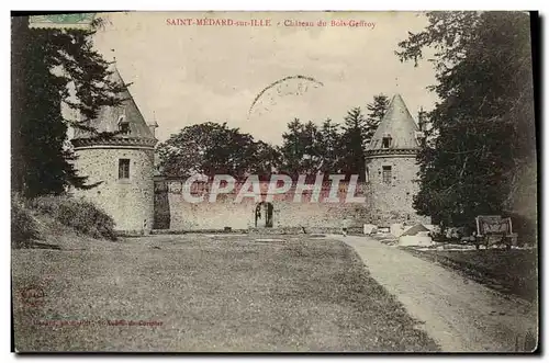 Ansichtskarte AK Saint Medard sur llle Chateau du Bois Geffroy