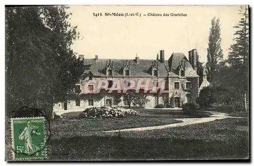 Cartes postales St Meen Chateau des Gravelles