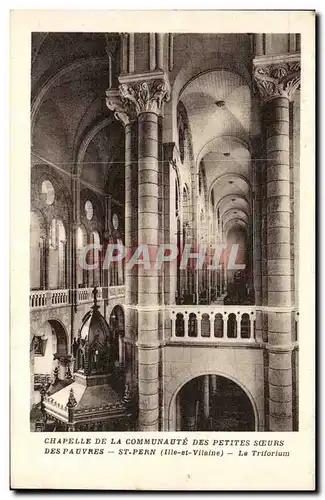 Cartes postales Chapelle la Communate des Petites Soeurs Des Pauvres St Pern Le Tritorium