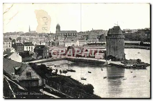 Cartes postales St Servan Vue Generale