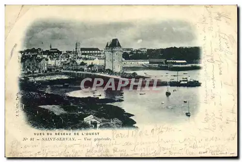 Cartes postales Saint Servan Vue generale