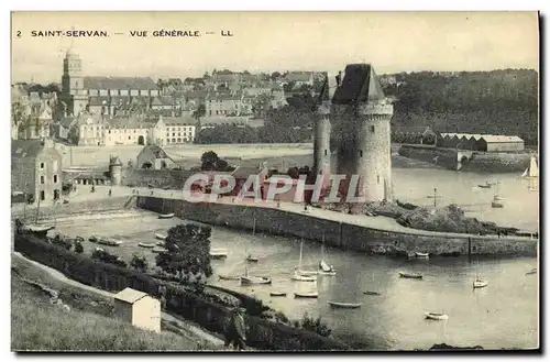 Cartes postales Saint Servan Vue generale