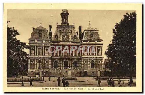 Cartes postales Saint Servan L Hotel de Ville