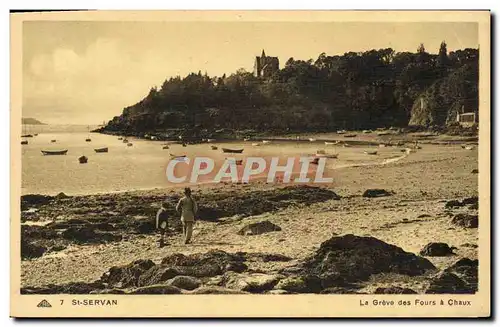 Cartes postales St Servan La Greve des Fours Chaux