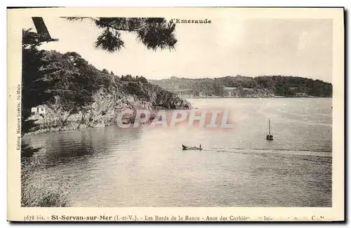 Ansichtskarte AK St Servan sur Mer Les Bords de la Rance Anse des corbieres