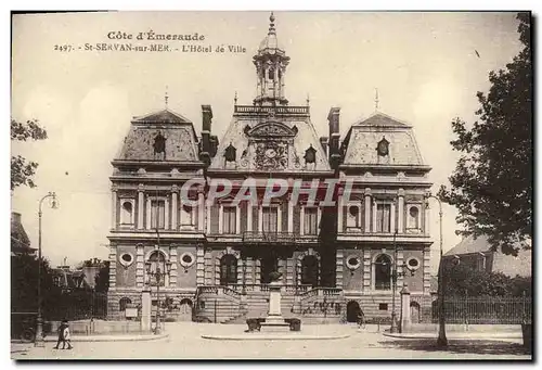 Cartes postales St Servan sur Mer Hotel de Ville