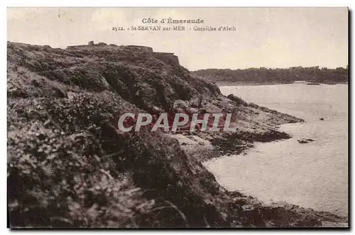 Cartes postales St Servan sur Mer Corniche d Aleth