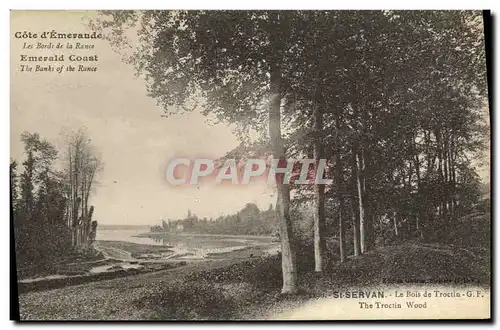 Cartes postales St Servan Le bois de Troctin