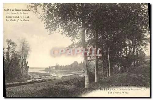 Cartes postales St Servan Le bois de Troctin