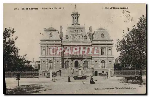 Cartes postales Saint Servan Hotel de Ville