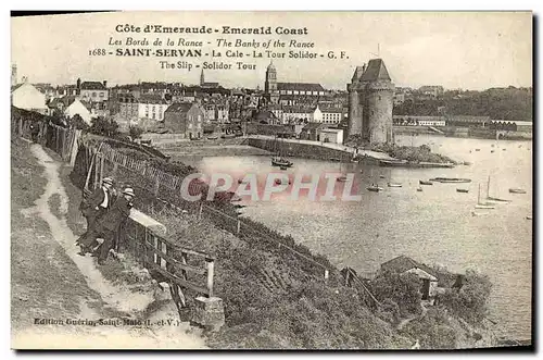 Cartes postales Saint Servan La Cale La Tour Solidor